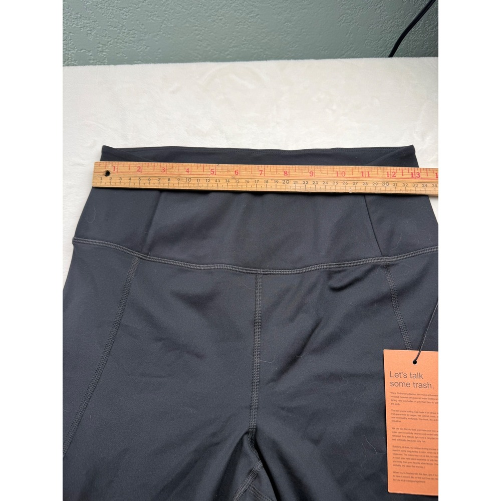 Girlfriend Collective Black Compressive High Rise Leggings Large NWT #4008 - Picture 7 of 10